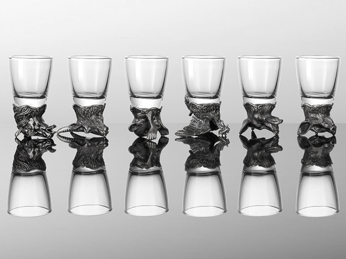 Súprava 12 pohárikov 25ml s džbánom 250ml s možnosťou personalizácie gravírovaním