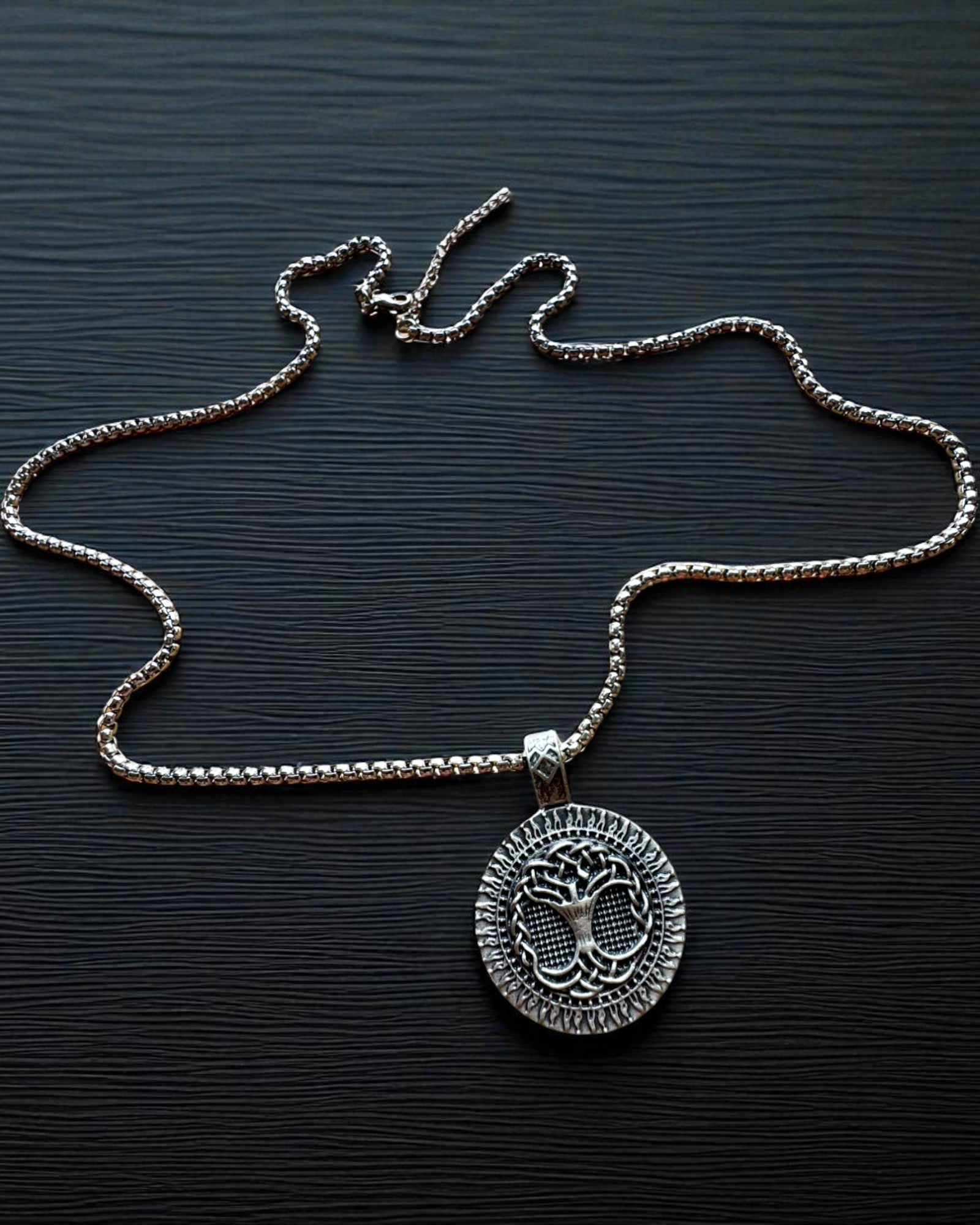 Amulet Stromu Života s Možnosťou Gravírovania - náhrdelník "Vitalita Prírody", personalizácia