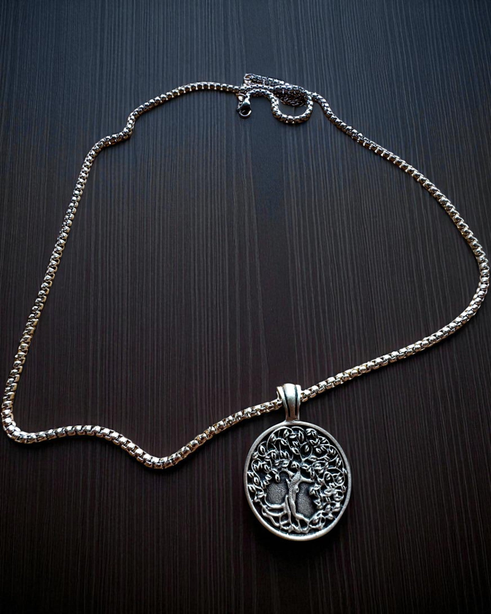 Amulet Stromu Života s Možnosťou Gravírovania - náhrdelník "Vitalita Prírody", personalizácia