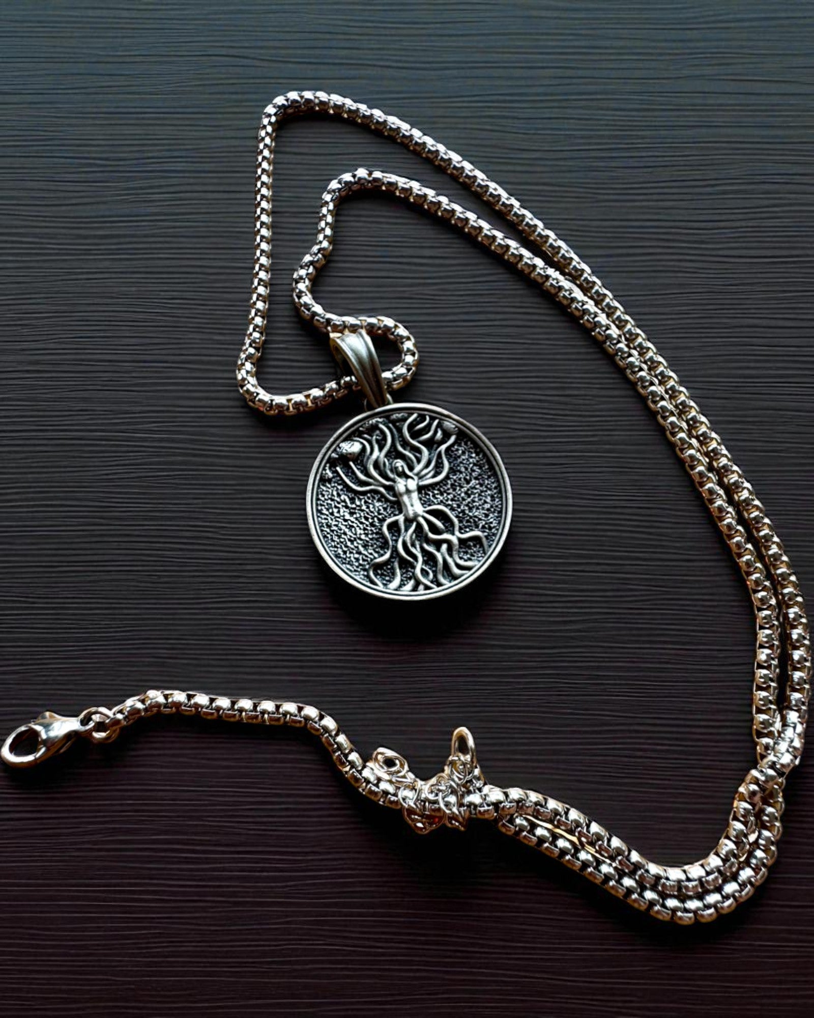 Amulet Stromu Života s Možnosťou Gravírovania - náhrdelník "Vitalita Prírody", personalizácia