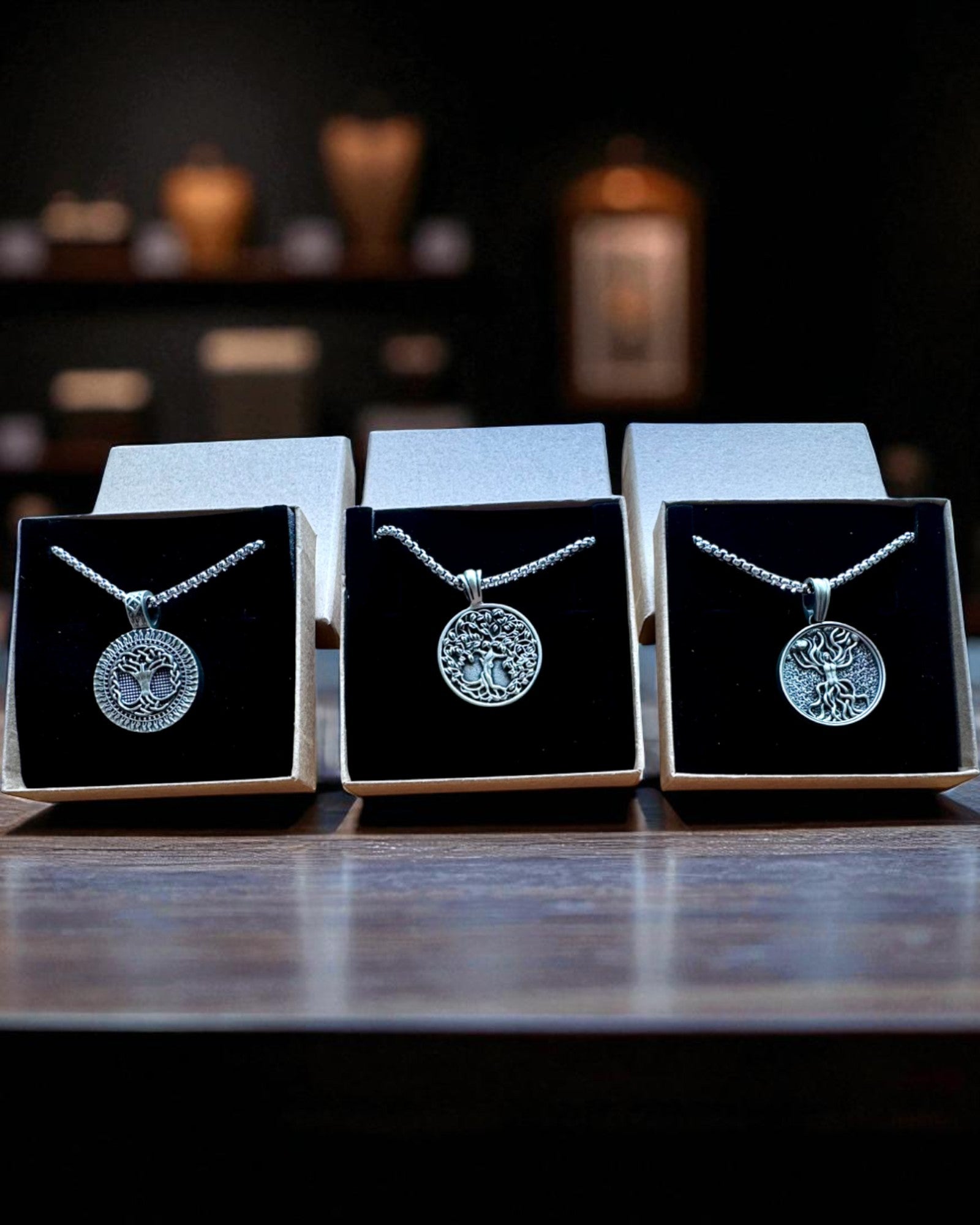 Amulet Stromu Života s Možnosťou Gravírovania - náhrdelník "Vitalita Prírody", personalizácia