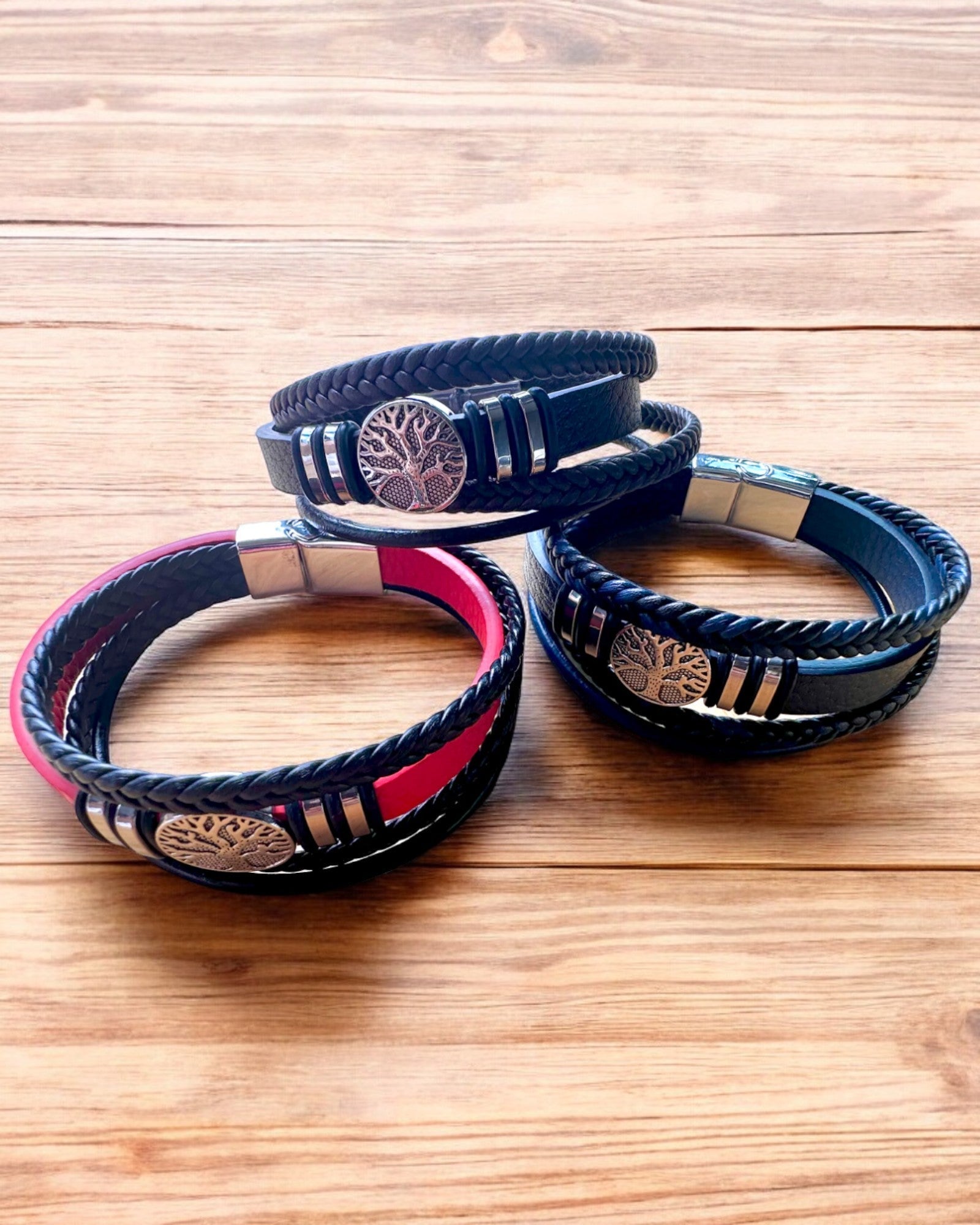 Náramok "Strom života" s možnosťou personalizácie na darček, 3 farebné varianty