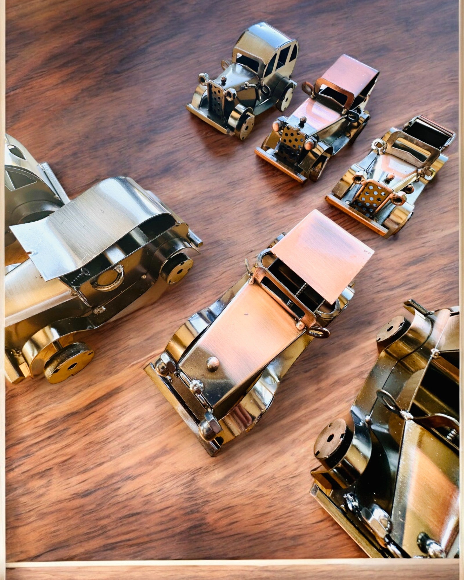 Retro Autko klasické, auto, z železa - Kolekcia "Vintage Drive", model auta, personalizácia gravírovaním na darček