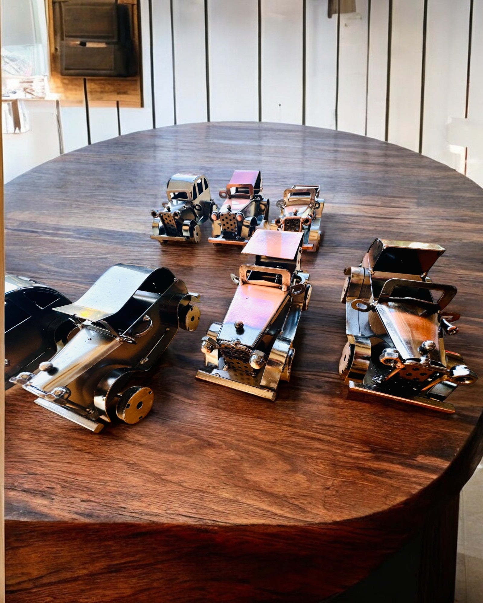 Retro Autko klasické, auto, z železa - Kolekcia "Vintage Drive", model auta, personalizácia gravírovaním na darček