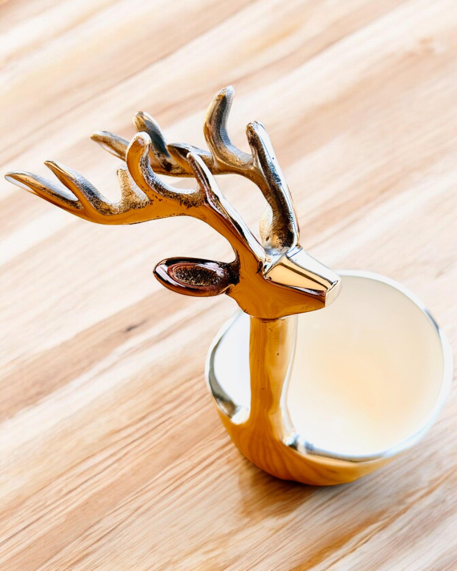 Elegancka miseczka Rogate Piękno – Rękodzieło z Indii, personalizacja grawerem