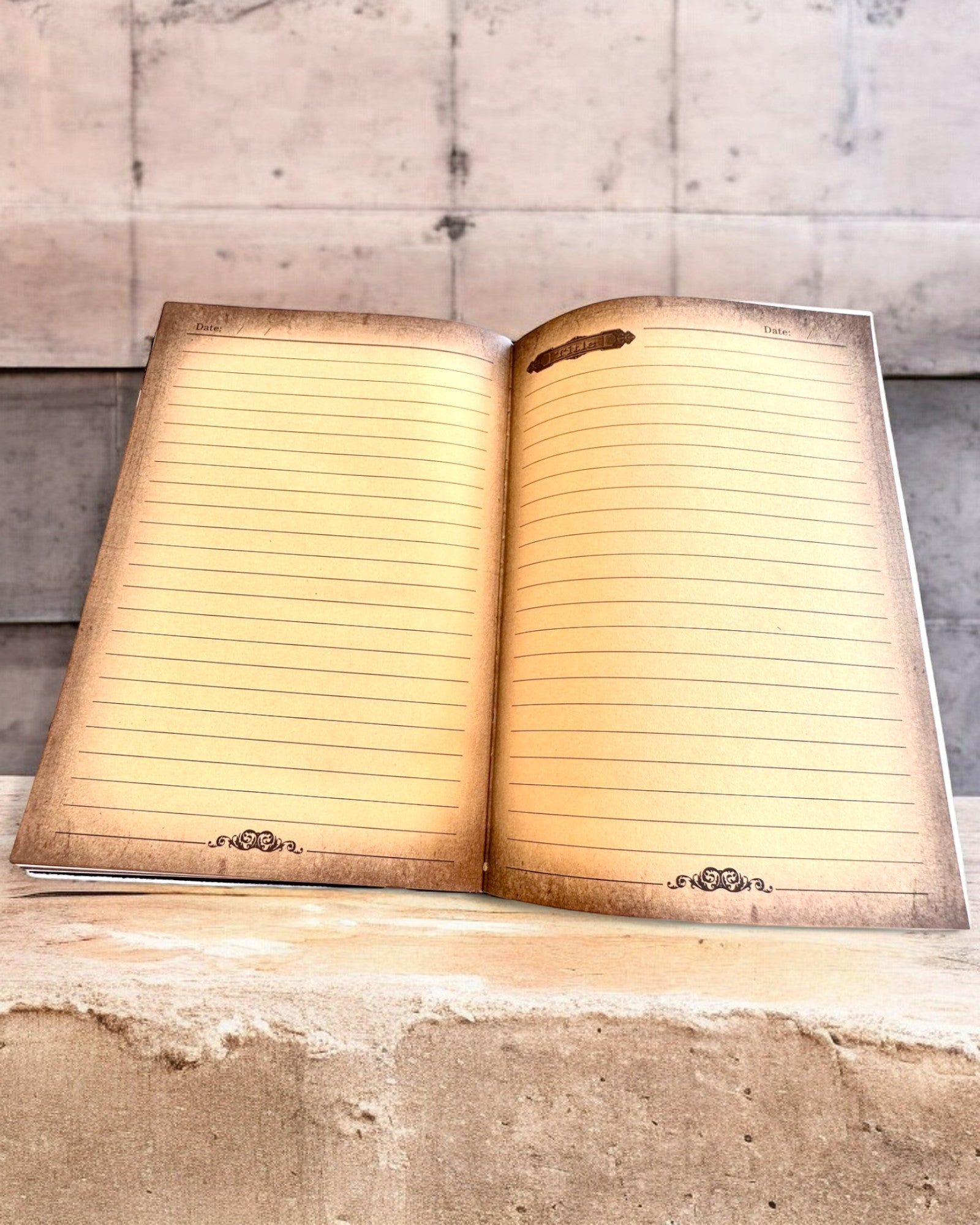 Kronika Wojownika Notatnik z Motywem Rycerza, notes z możliwością personalizowania grawerem na prezent