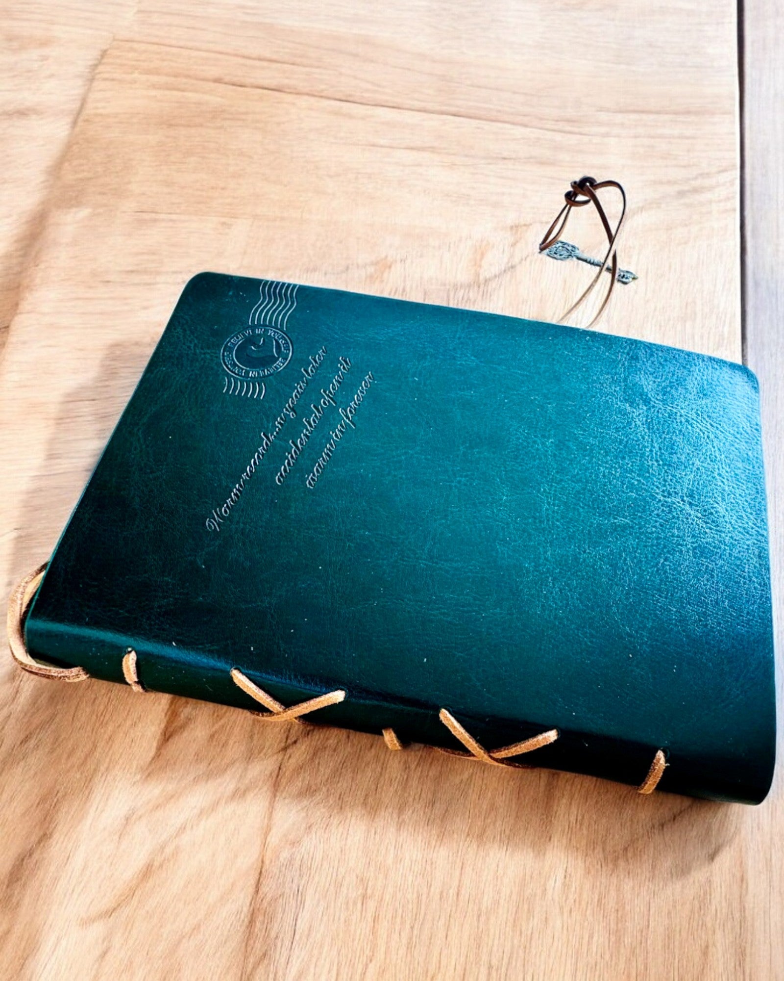 Vintage zápisník "Klúč Minulosti" - Možnosť gravírovania na darček, notes