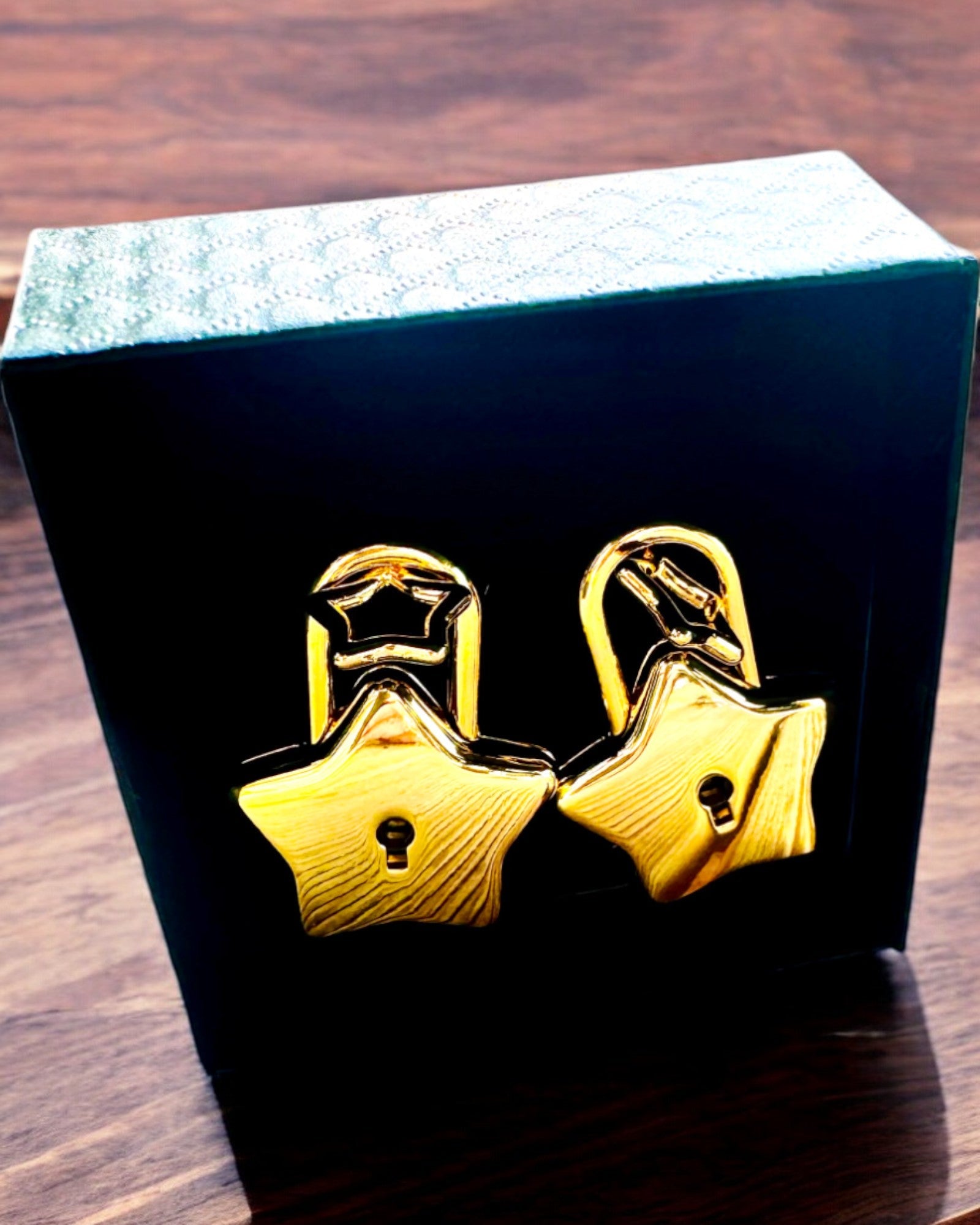 2 Hviezdne mini Zámky s Gravírovaním – Zabezpečte Svoje Sny, personalizované ako darček, 2 farebné varianty na výber