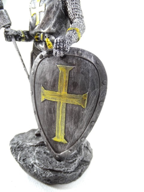 Figúrka rytiera - križiaka 18cm s možnosťou personalizácie gravírovaním