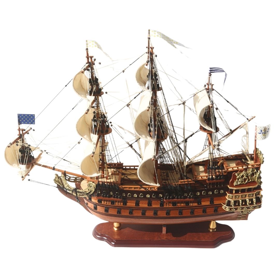 Luxusný model plachetnice lode Soleil Royal 65cm - SOL6, možnosť personalizácie gravírovaním