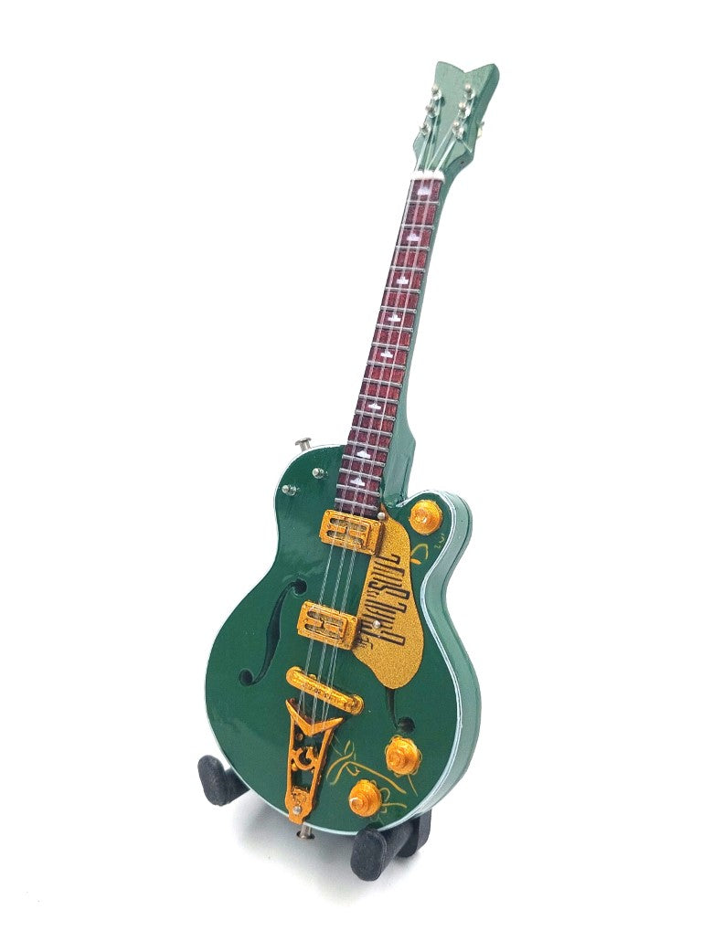 Zberateľská mini gitara 15cm - BMG-007 v štýle Bono s možnosťou personalizácie gravírovaním