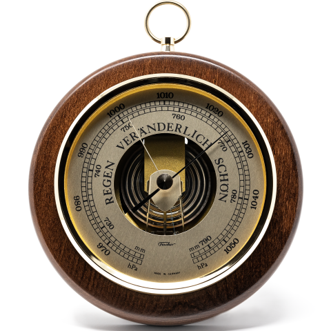 Okrúhly barometer 1436R-12 Fischer