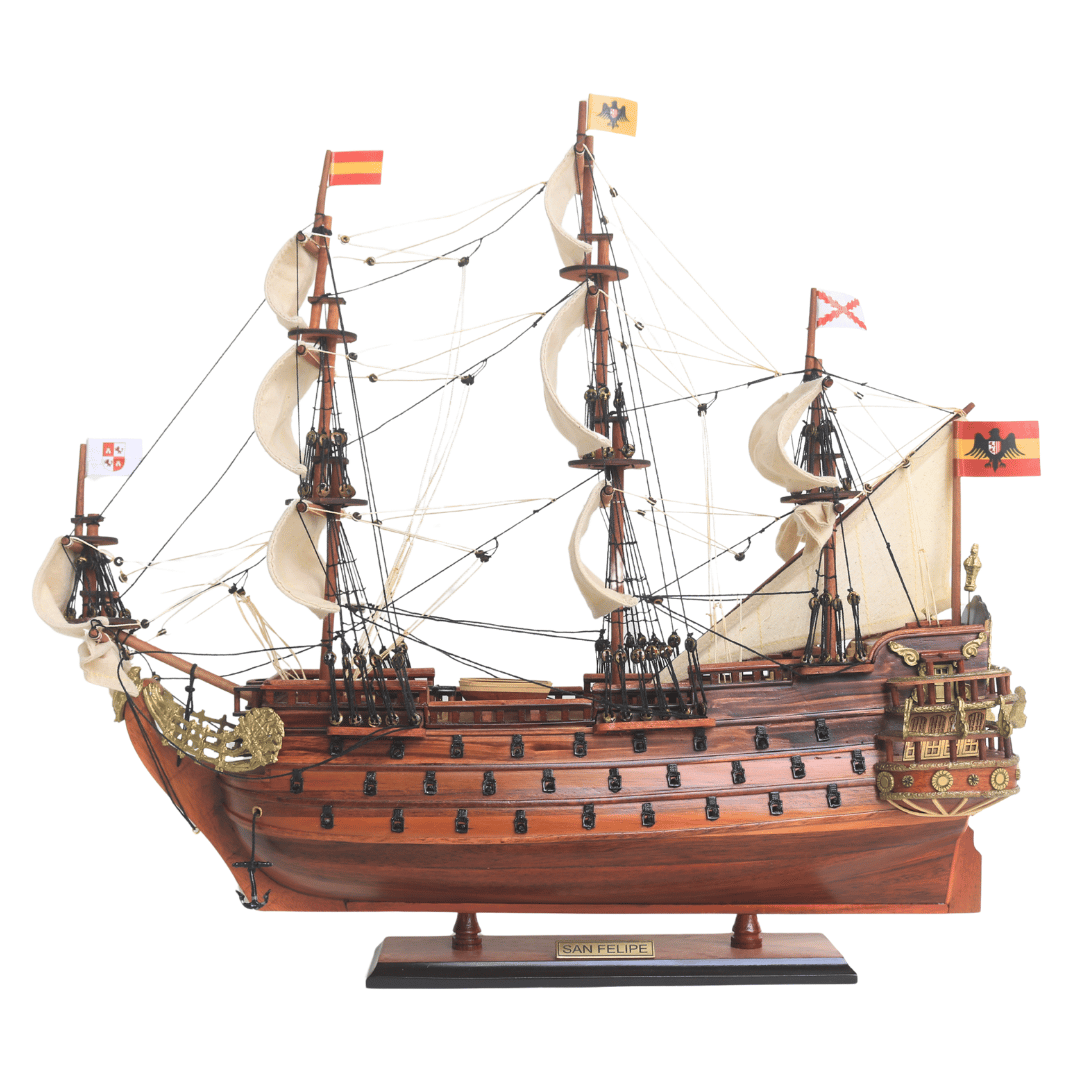 Ekskluzywny Model Żaglowca Statku San Felipe – SF4, możliwość personalizacji grawerem