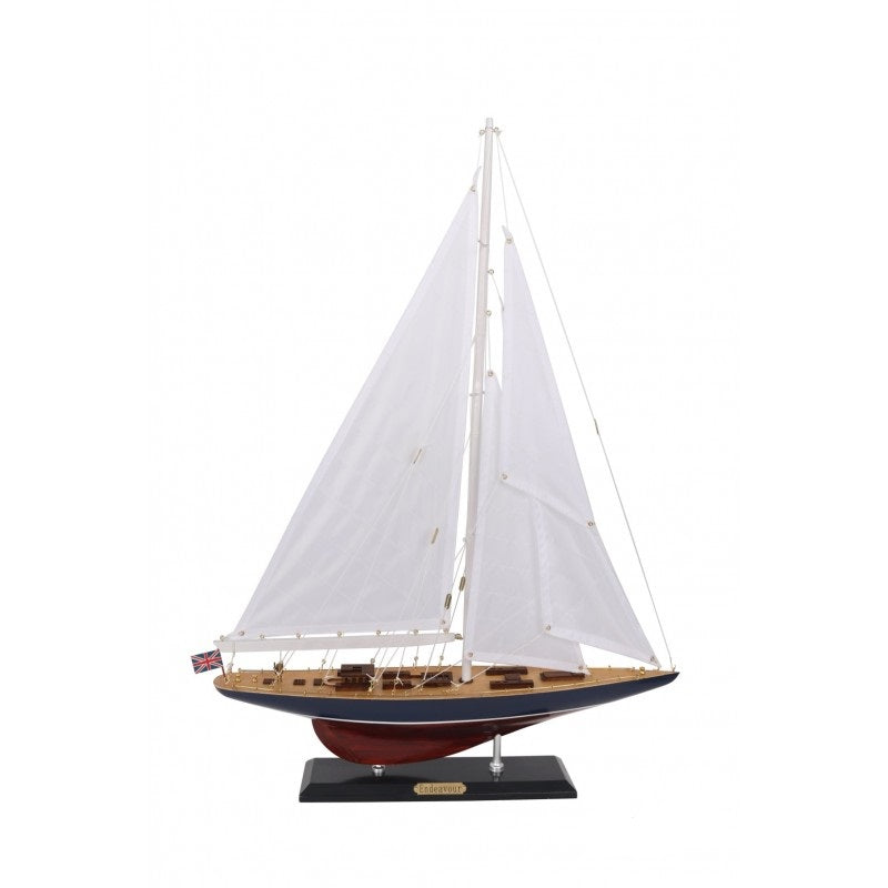 Replika jachty Endeavour 70 cm s možnosťou personalizácie gravírovaním
