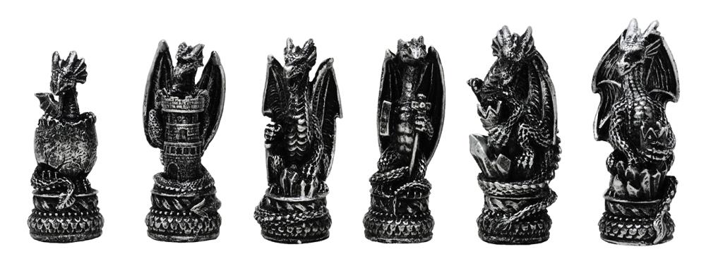 Dračie fantasy šachy s personalizovaným gravírovaním