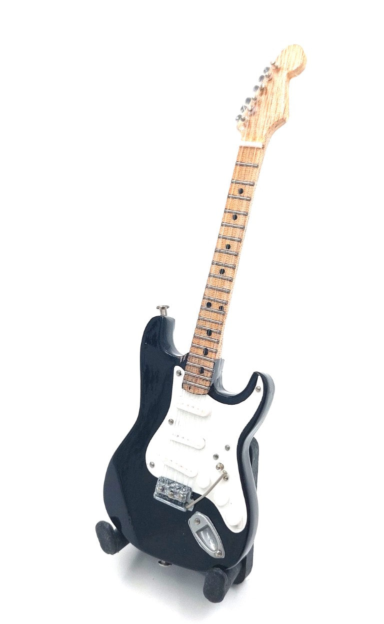 Zberateľská mini gitara 15 cm v štýle E. Clapton s možnosťou personalizácie gravírovaním