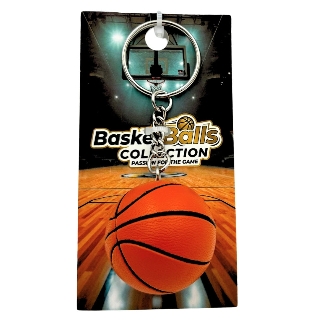 Prívesok na kľúče basketbal s personalizovaným gravírovaním