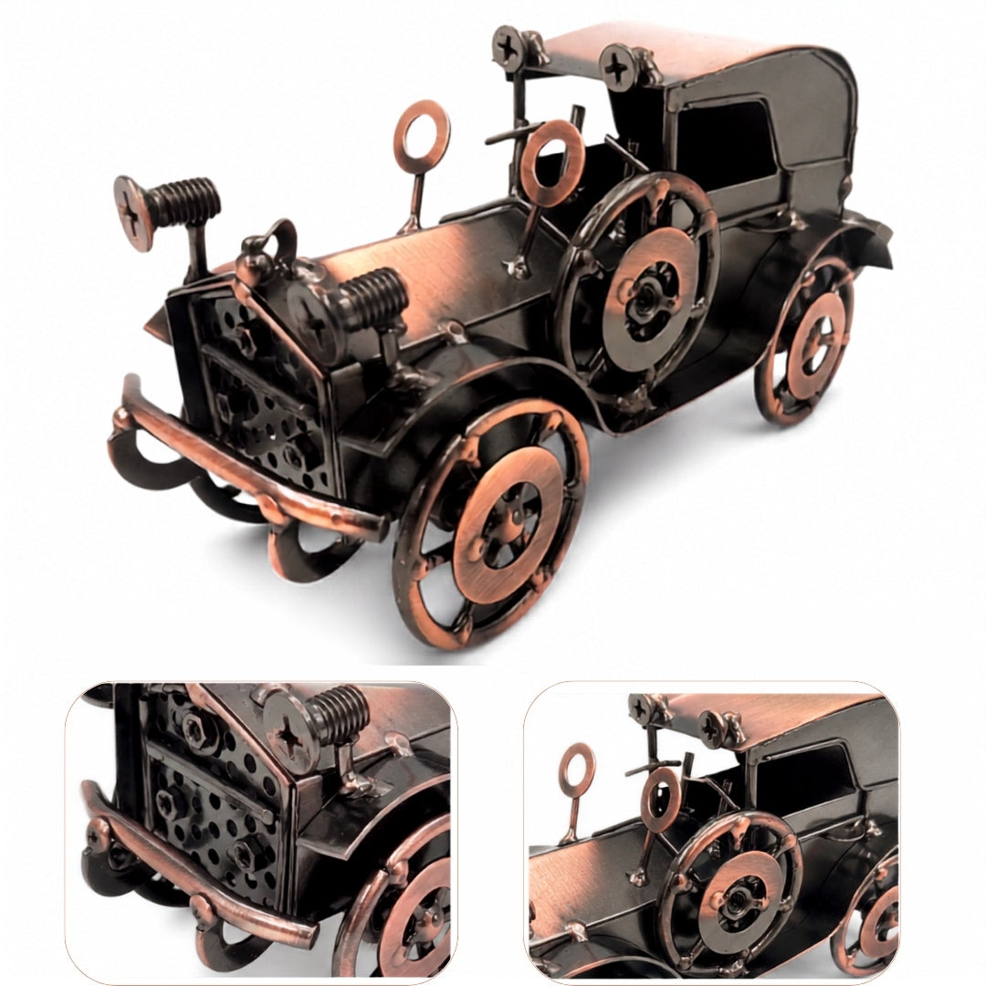 Metalowy Model Automobil Retro Q87 z Możliwością Grawerowania