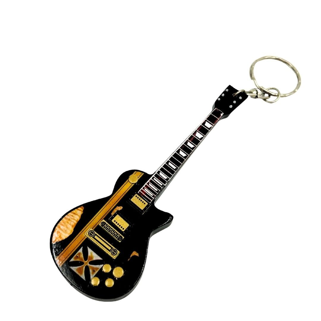 Kľúčenka gitara v štýle Metallica - James Hetfield - Iron Cross - EGK-0191