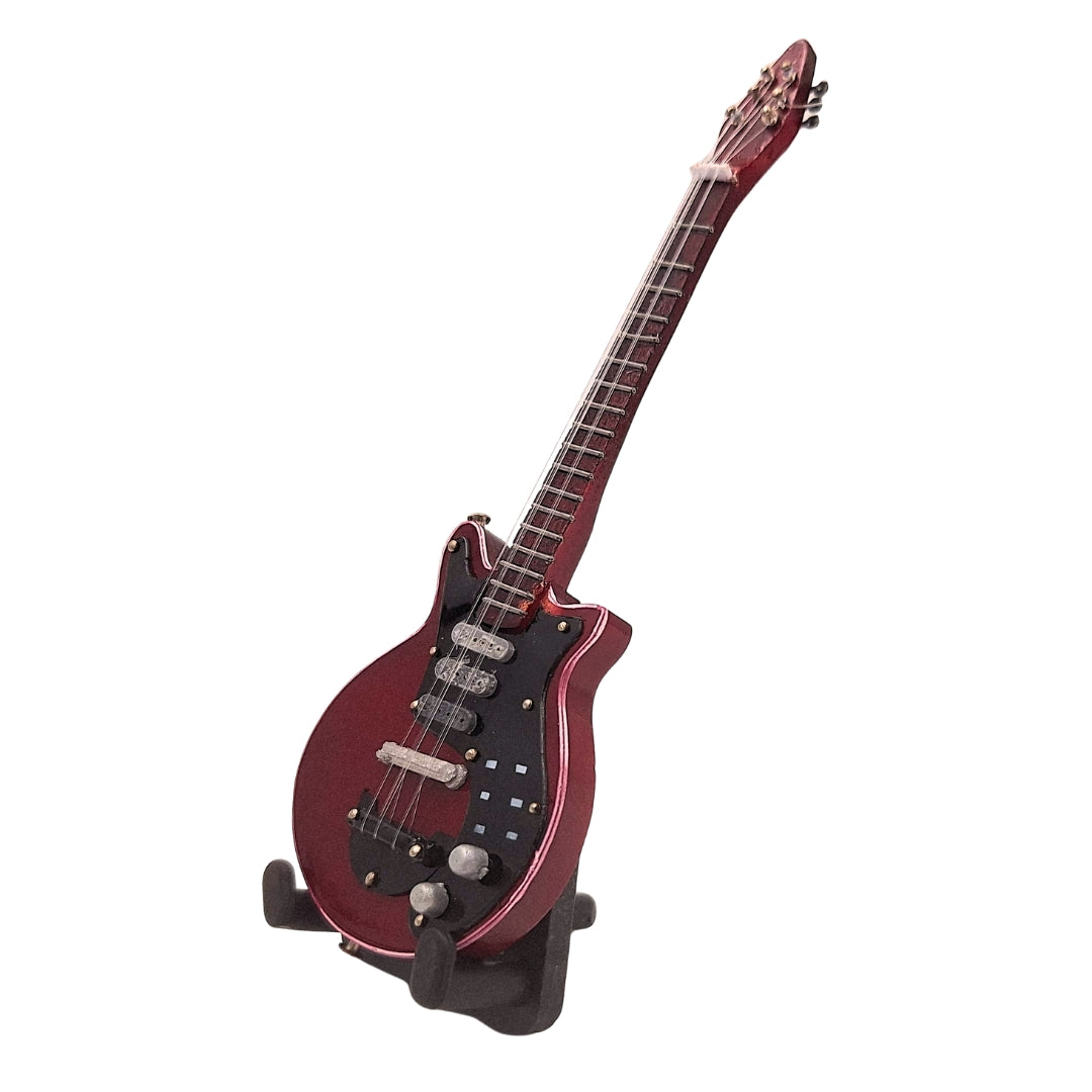 Mini gitara 15cm v štýle Briana Maya s možnosťou personalizácie gravírovaním
