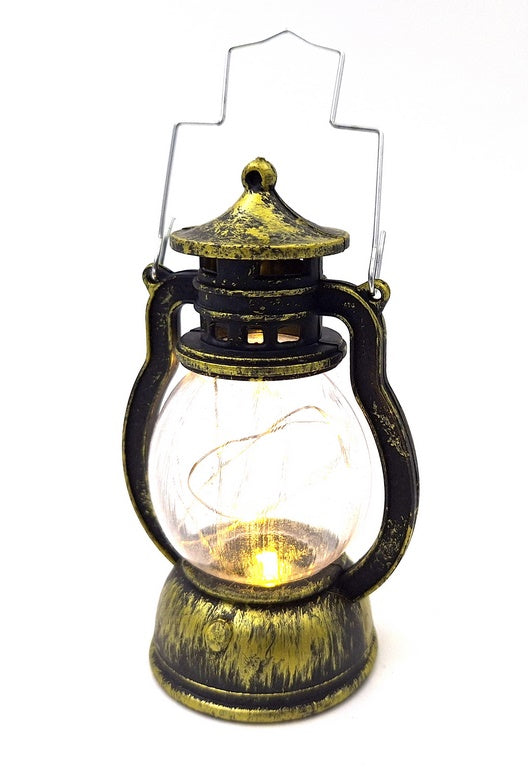 Nočná LED lampička v tvare petrolejovej lampy s možnosťou personalizácie gravírovaním, ideálna ako darček - výška 12,6 cm, šírka 5,8 cm, certifikát CE