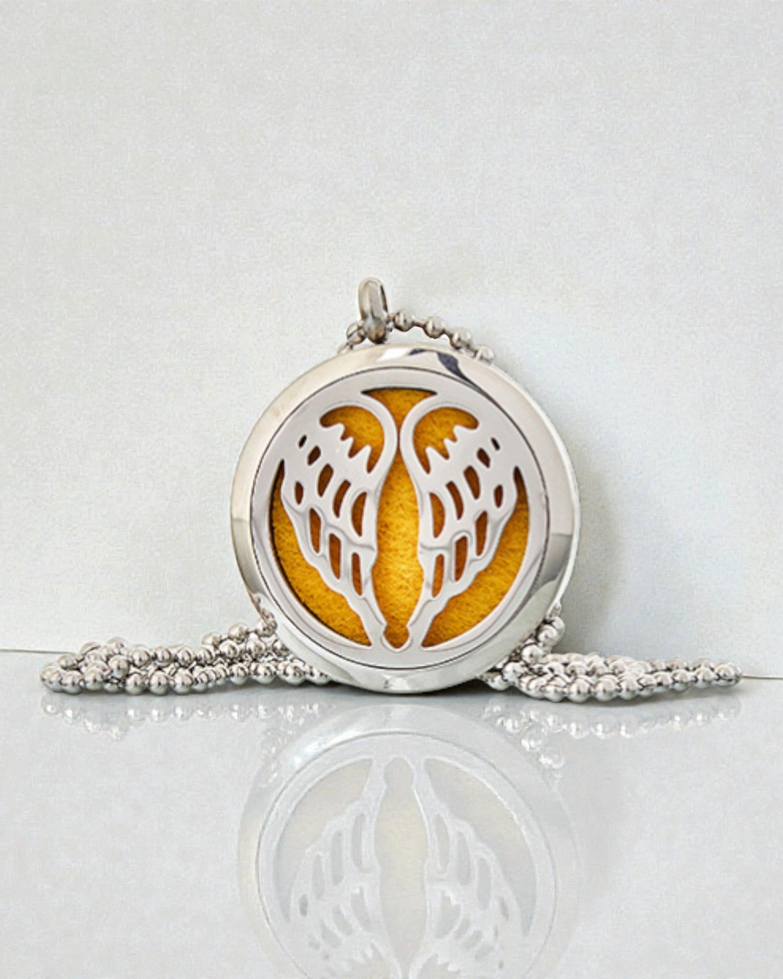 Naszyjnik Aromalife Angelic Wings – Sekretnik Zapachu Skrzydła Anioła 30 mm