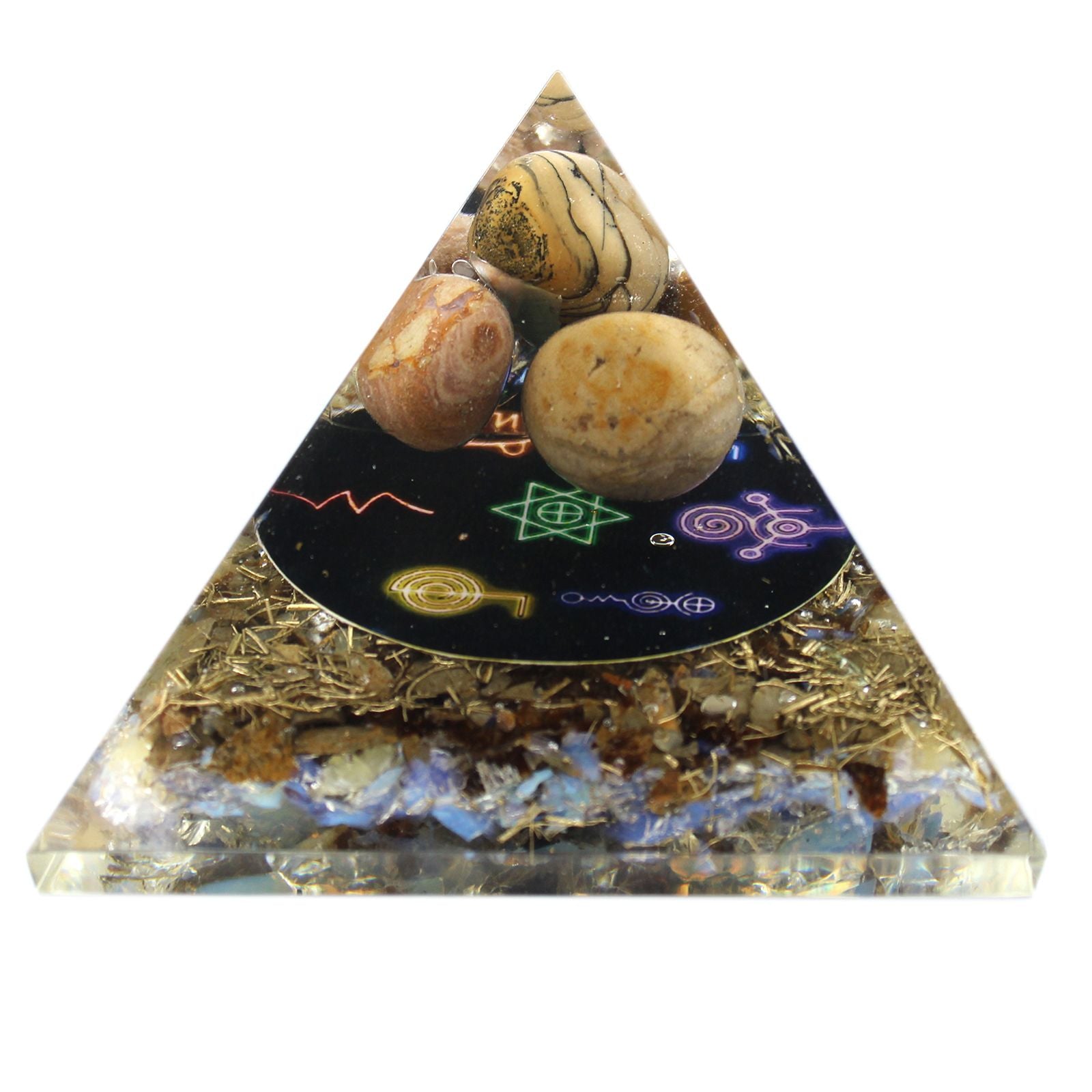 Orgonitová pyramída Midnight Reiki