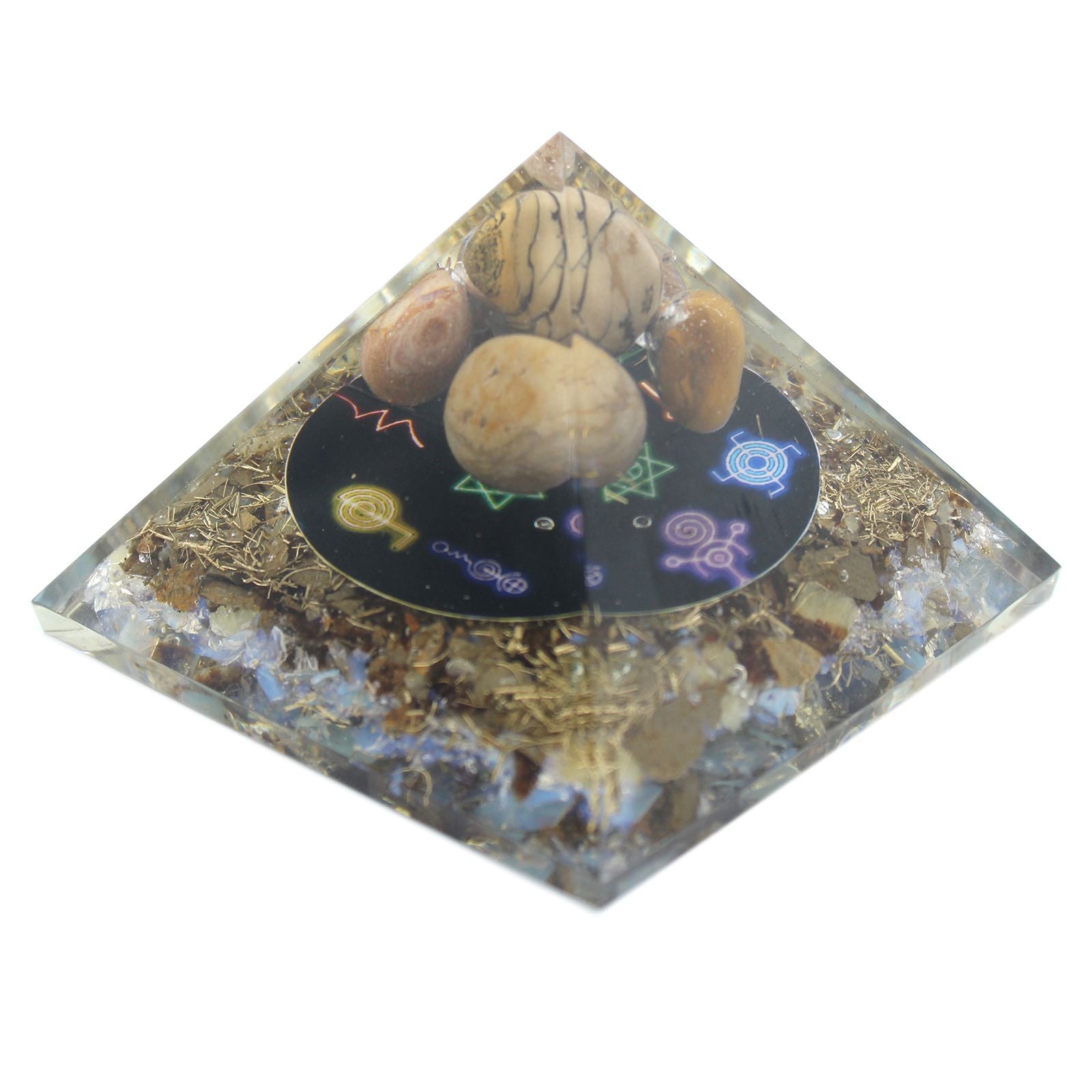 Orgonitová pyramída Midnight Reiki