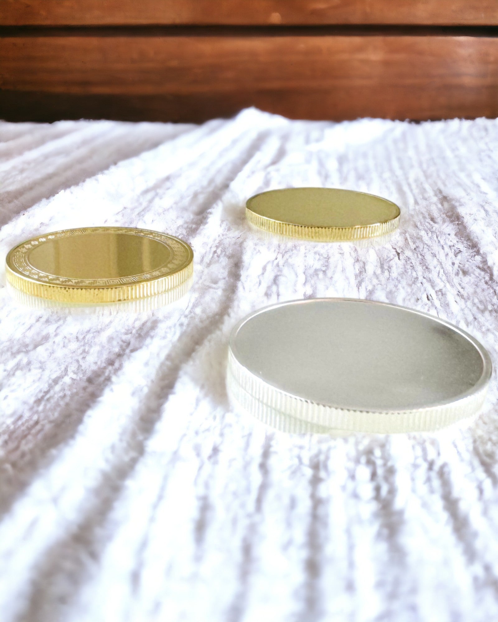 Prázdna Minca Výzvy s Možnosťou Personalizácie Gravírovaním – Zberateľská, 40mm, štyri modely