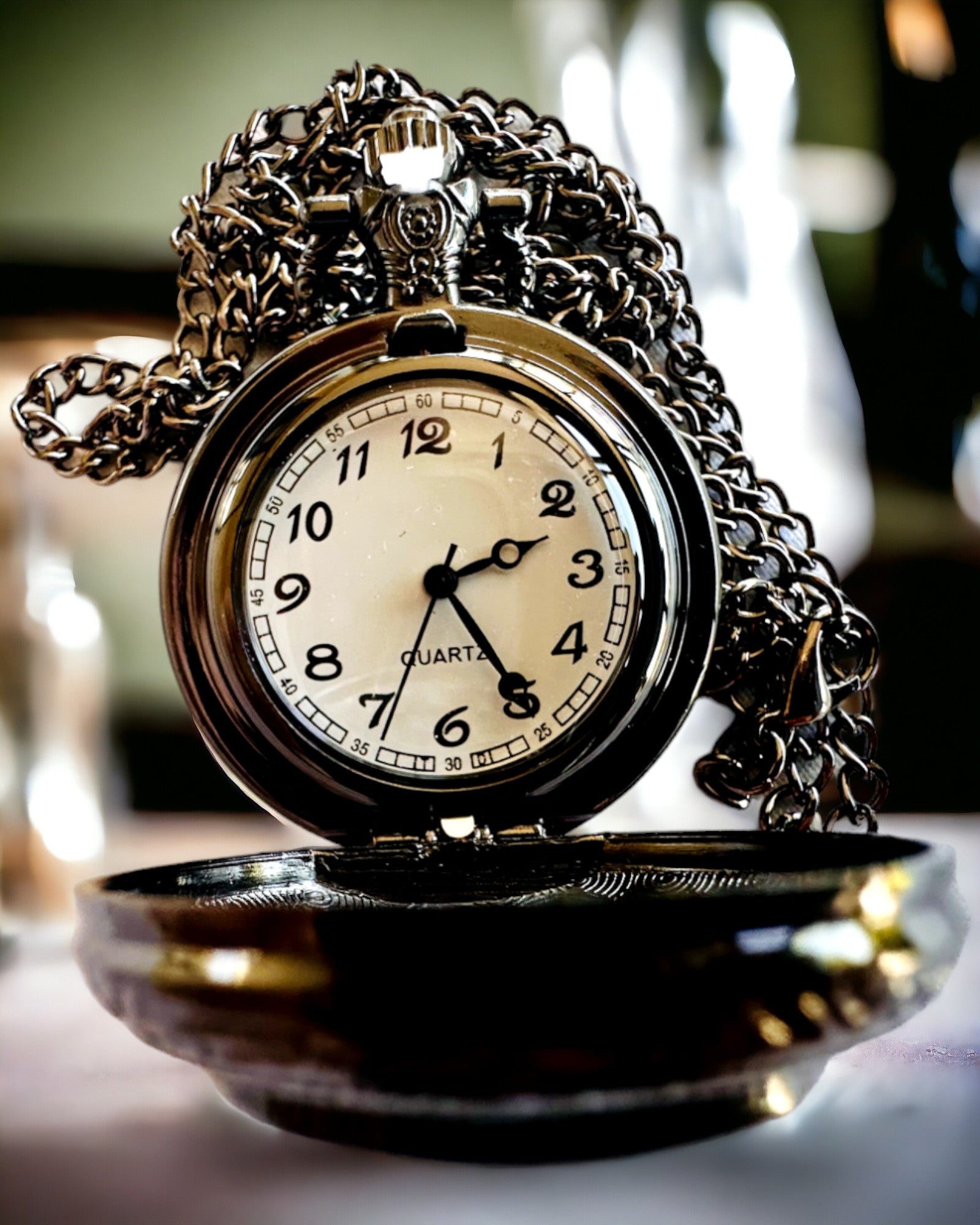 Vreckové hodinky "Dračia aura" s možnosťou personalizácie