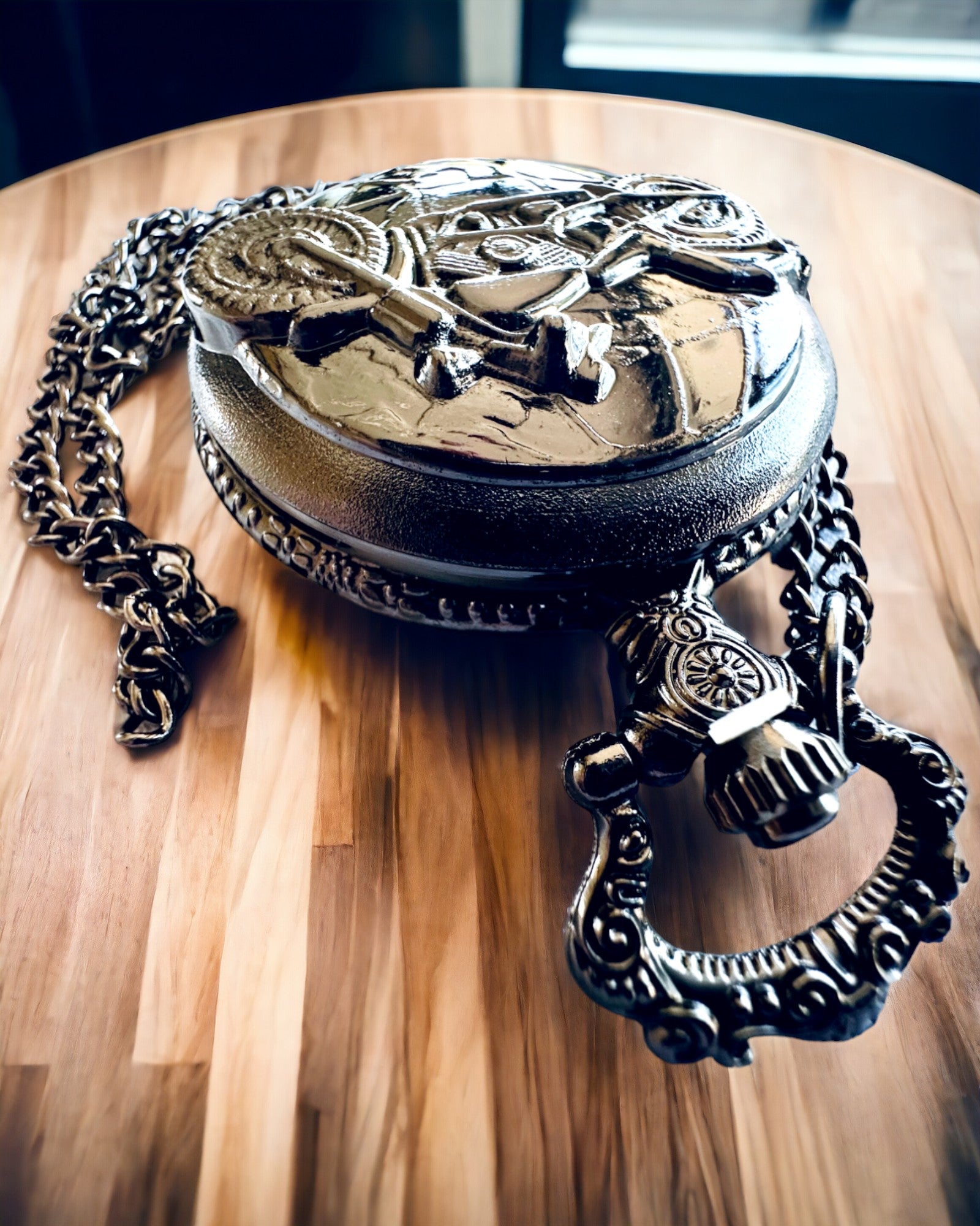 Elegantné Vreckové Hodinky Motocyklová Vášeň, možnosť personalizácie gravírovaním