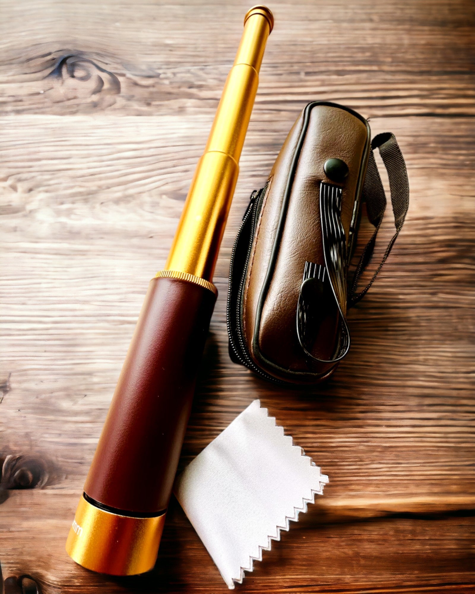 Luneta Monokulárová Explorer 25x30 - Prenosný, Skladací Ručný Teleskop, možnosť personalizácie gravírovaním