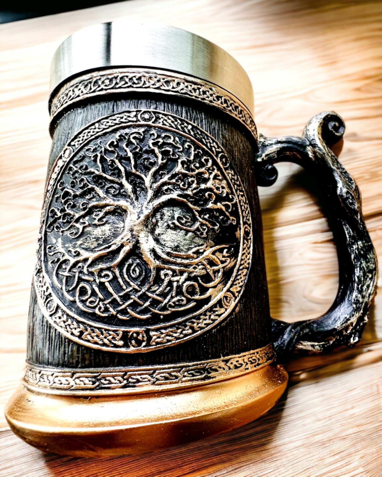 Nordycki Pohár Strom Sveta - Majstrovské Vyhotovenie, 600 ml, možnosť personalizácie gravírovaním