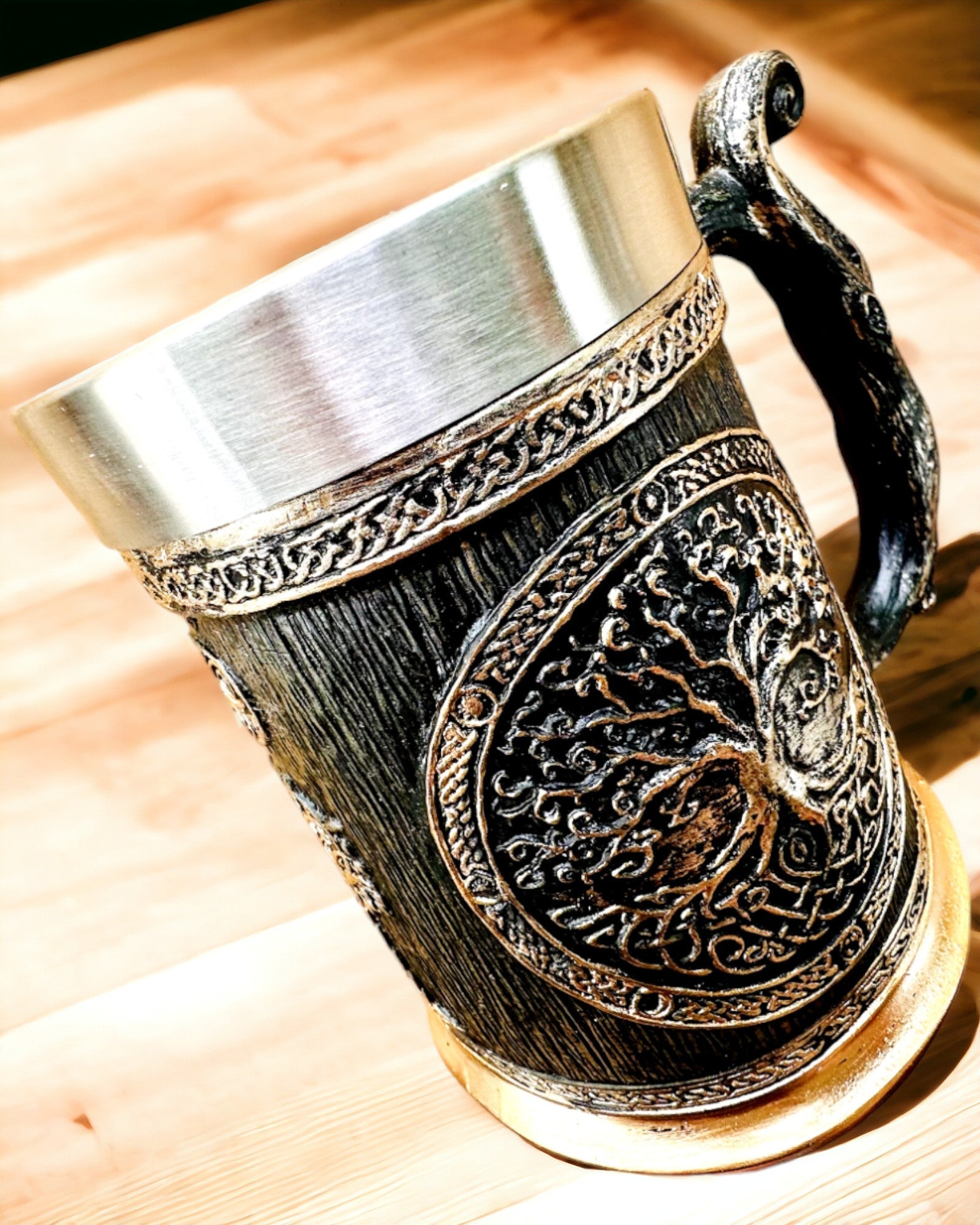 Nordycki Pohár Strom Sveta - Majstrovské Vyhotovenie, 600 ml, možnosť personalizácie gravírovaním