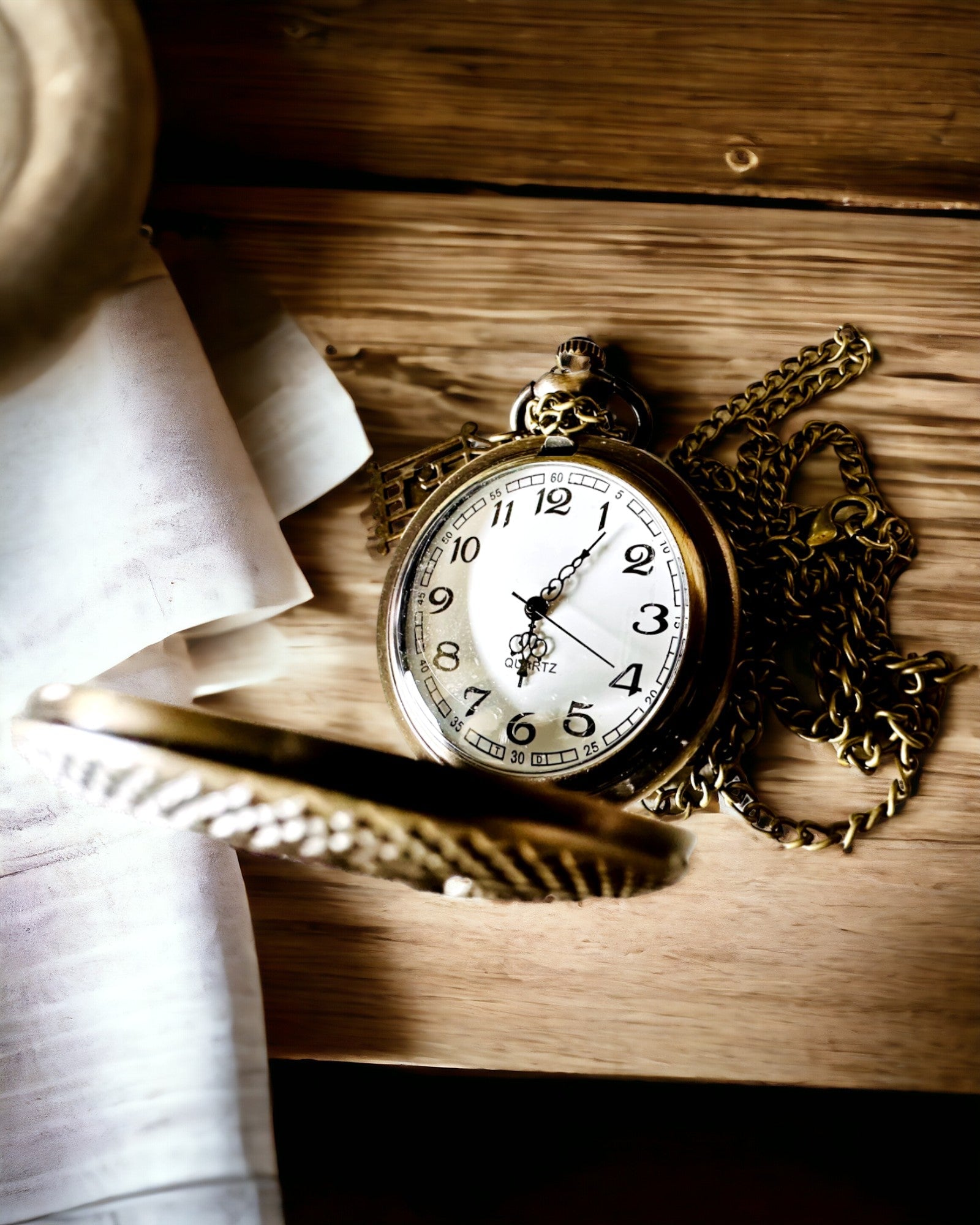 Vreckové hodinky "Motýlia elegancia" s možnosťou personalizácie gravírovaním