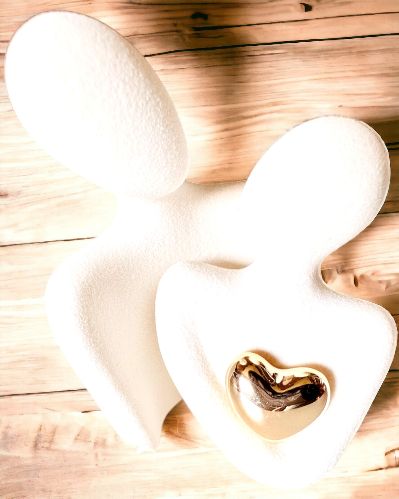 "Láska v srdci – Keramické Rodinné Figúry", možnosť personalizácie gravírovaním