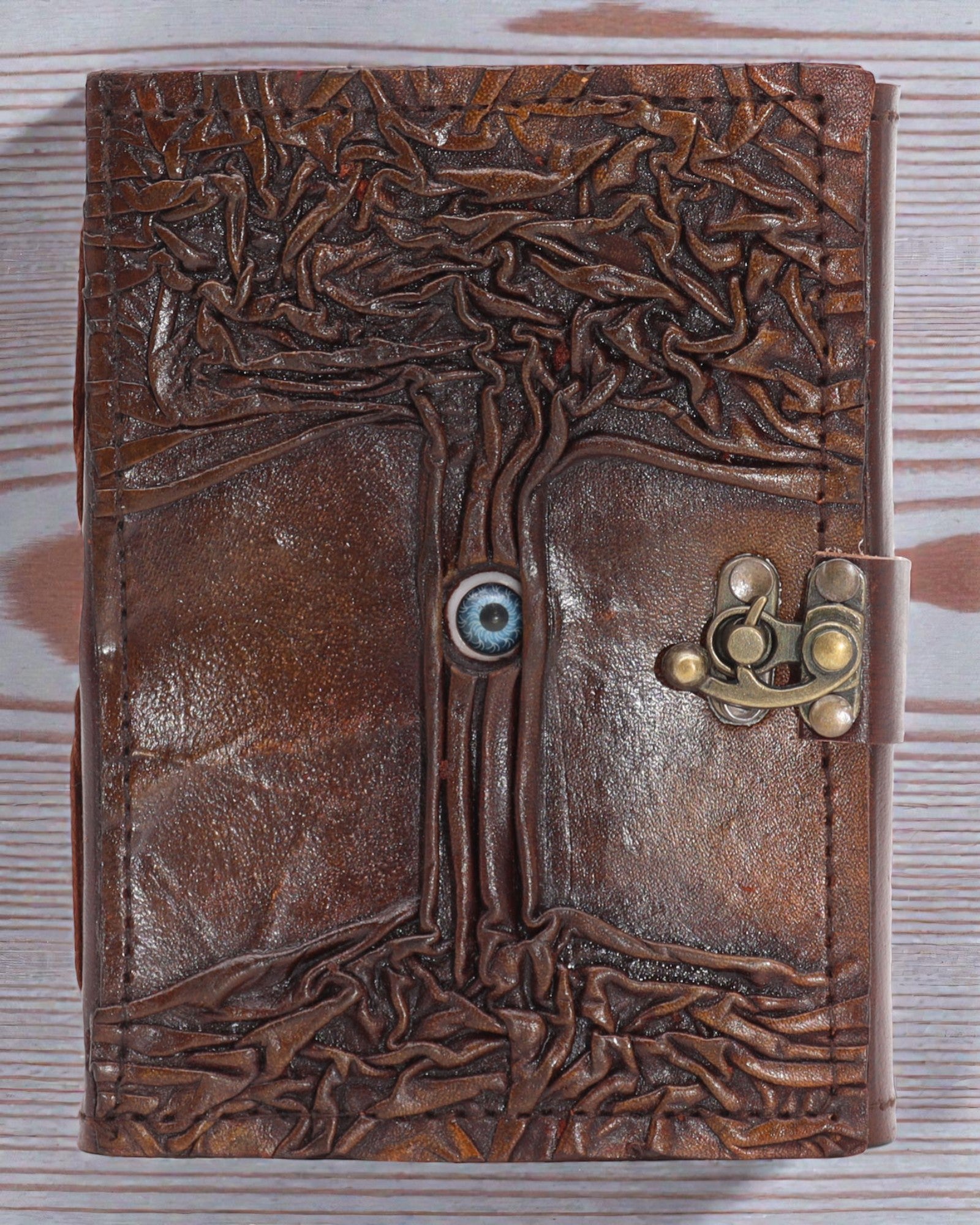 Arbor Oculus – Skórzany Notatnik Drzewo Życia ze Złym Okiem