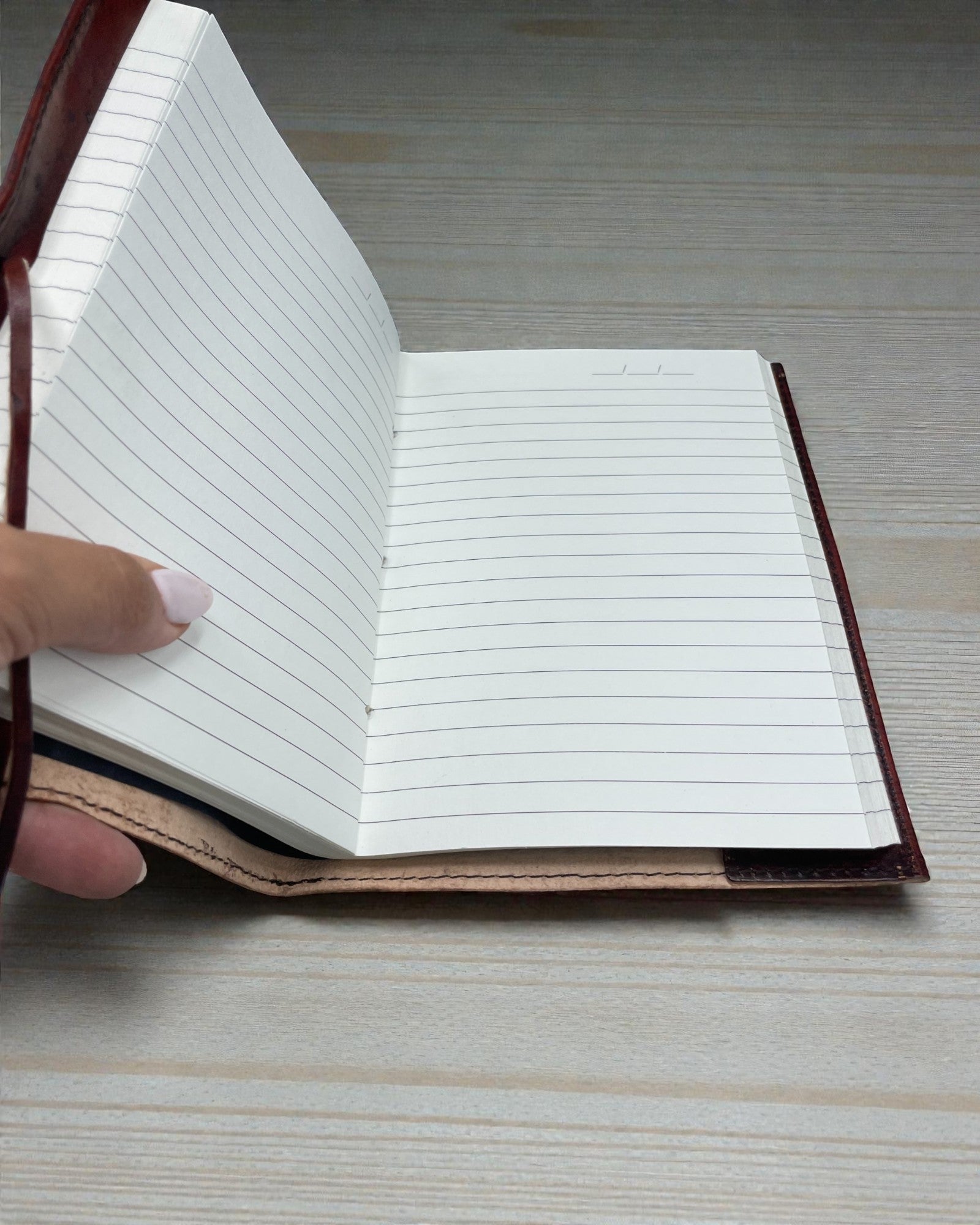 Veľký kožený zápisník Strom života – 20x16x2 cm