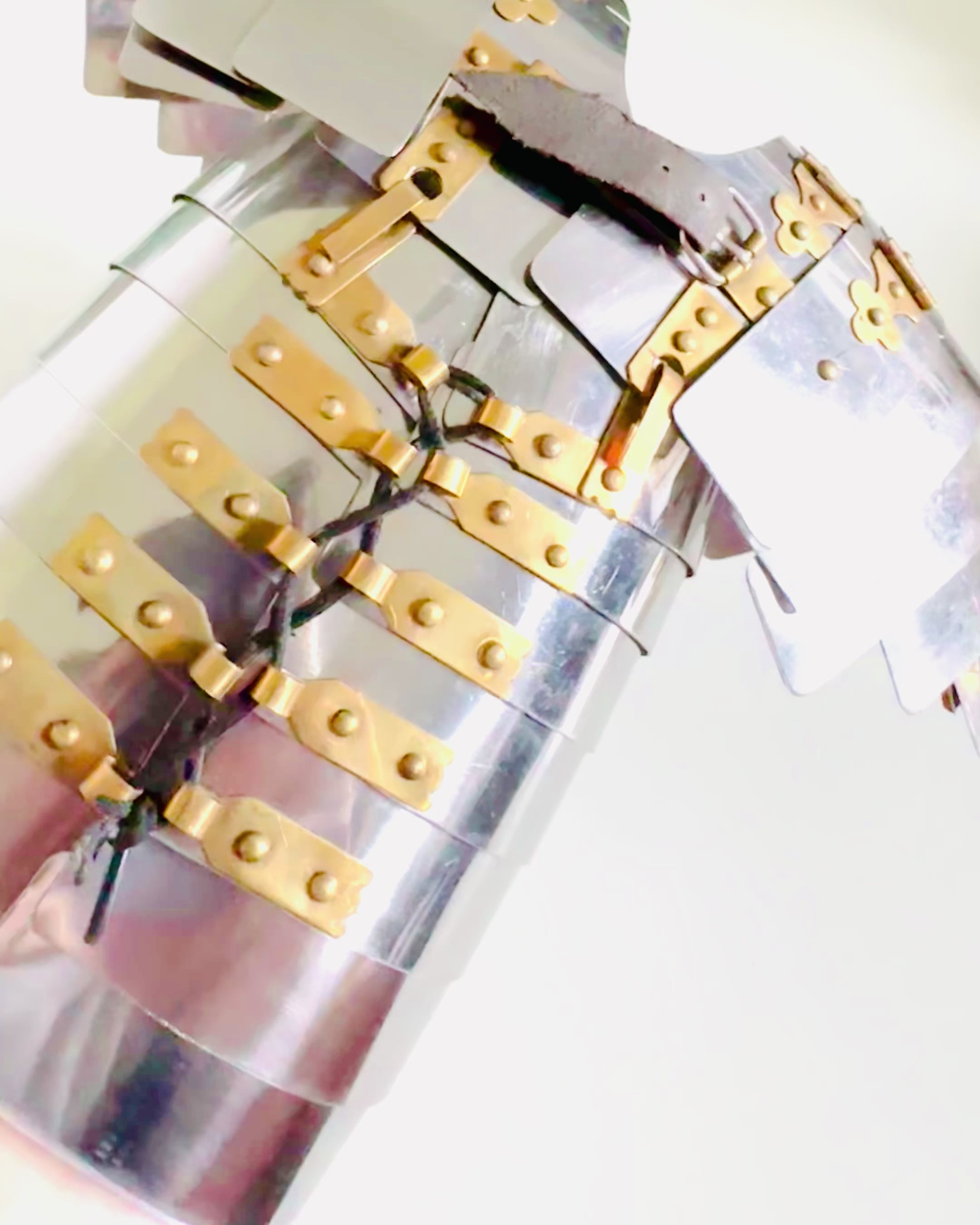 Zbroj Městského Bojovníka - Ručne Vyrobená, Možnosť Gravírovania, Výška Približne 40 cm