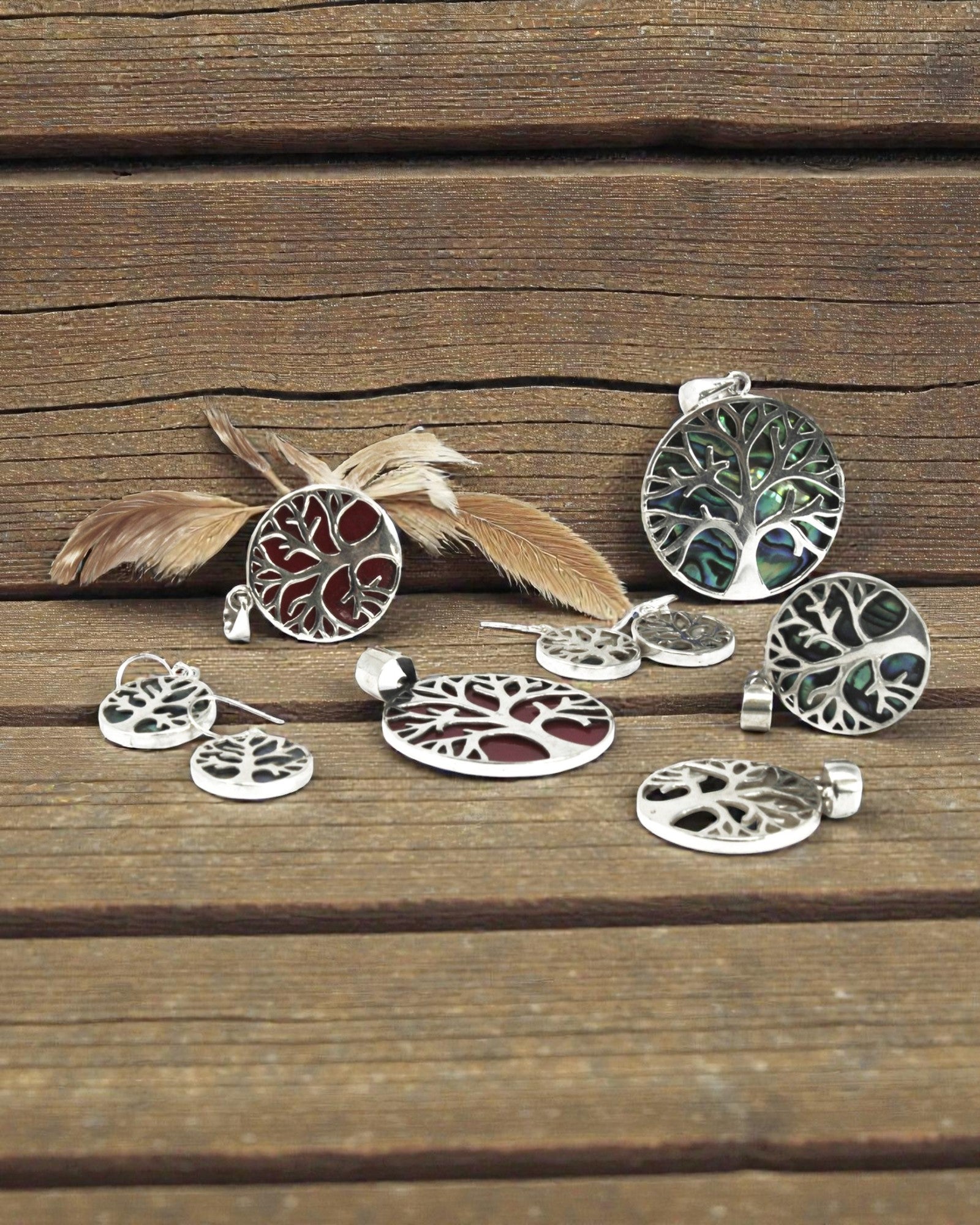 Strieborný prívesok Strom života 30 mm – Coral Spirit