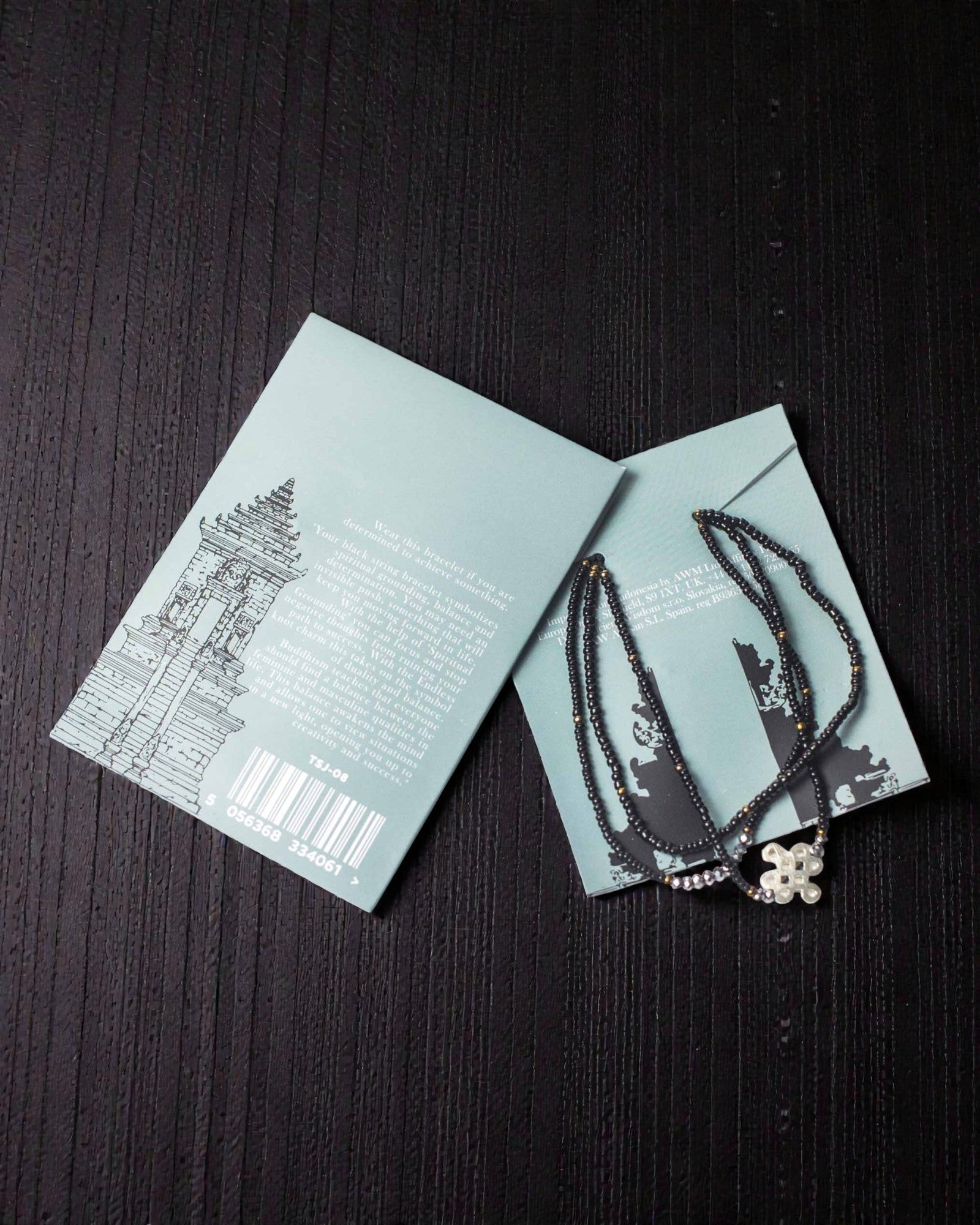 Chrámový šnúrkový náramok Dharma Knot – duchovné uzemnenie