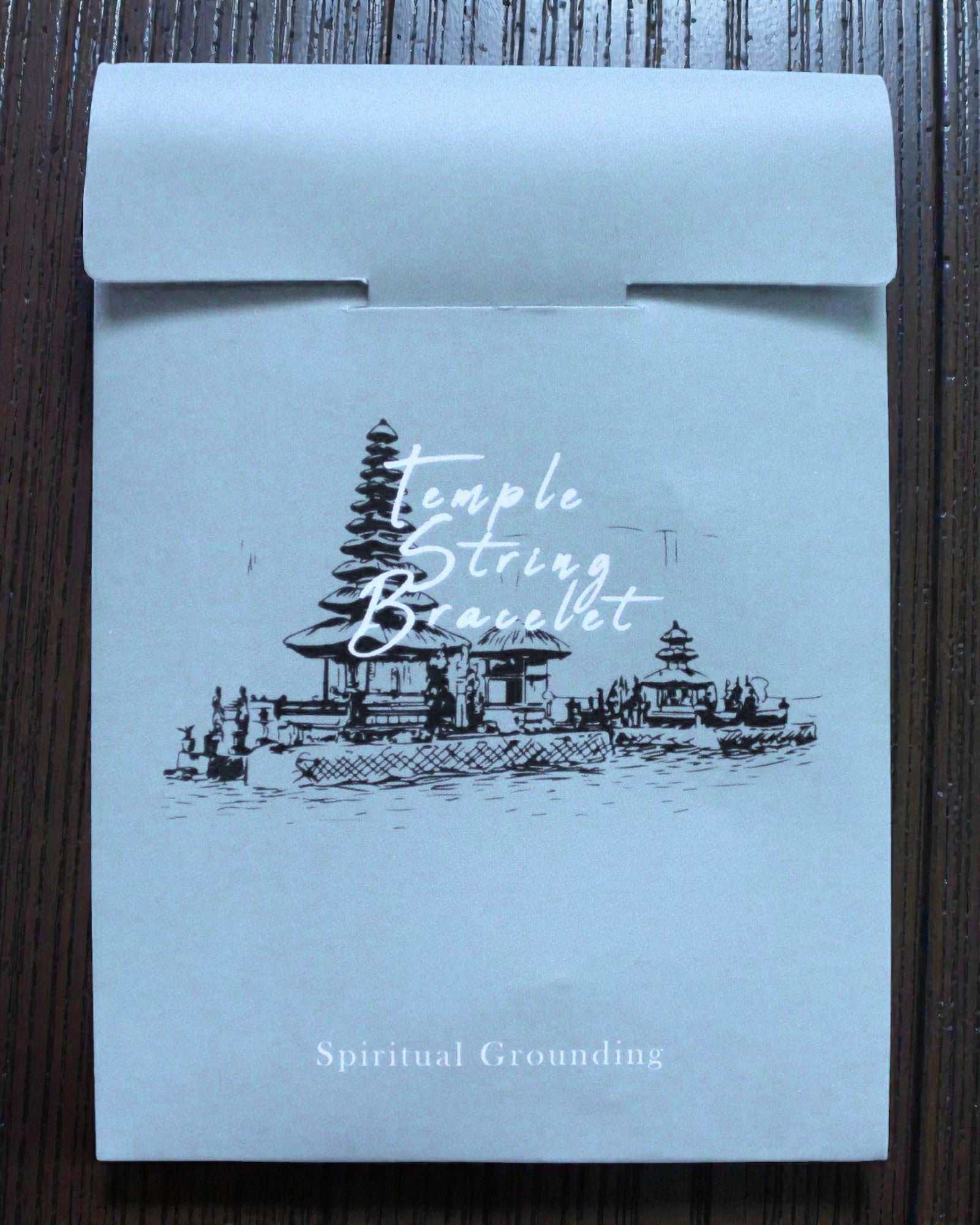 Chrámový šnúrkový náramok Dharma Knot – duchovné uzemnenie