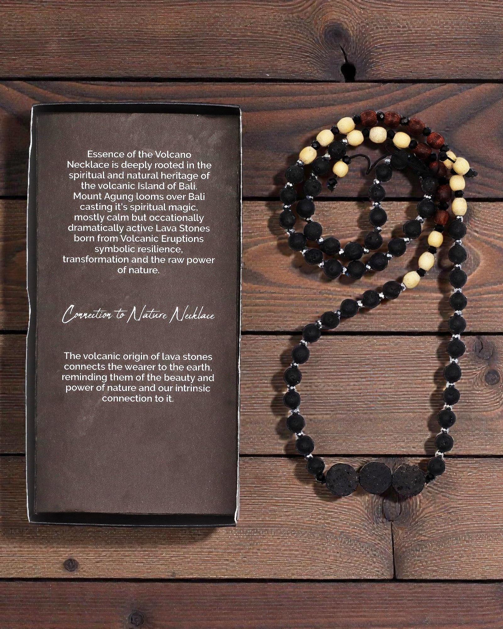 Náhrdelník Esencia sopky – Spojenie s prírodou