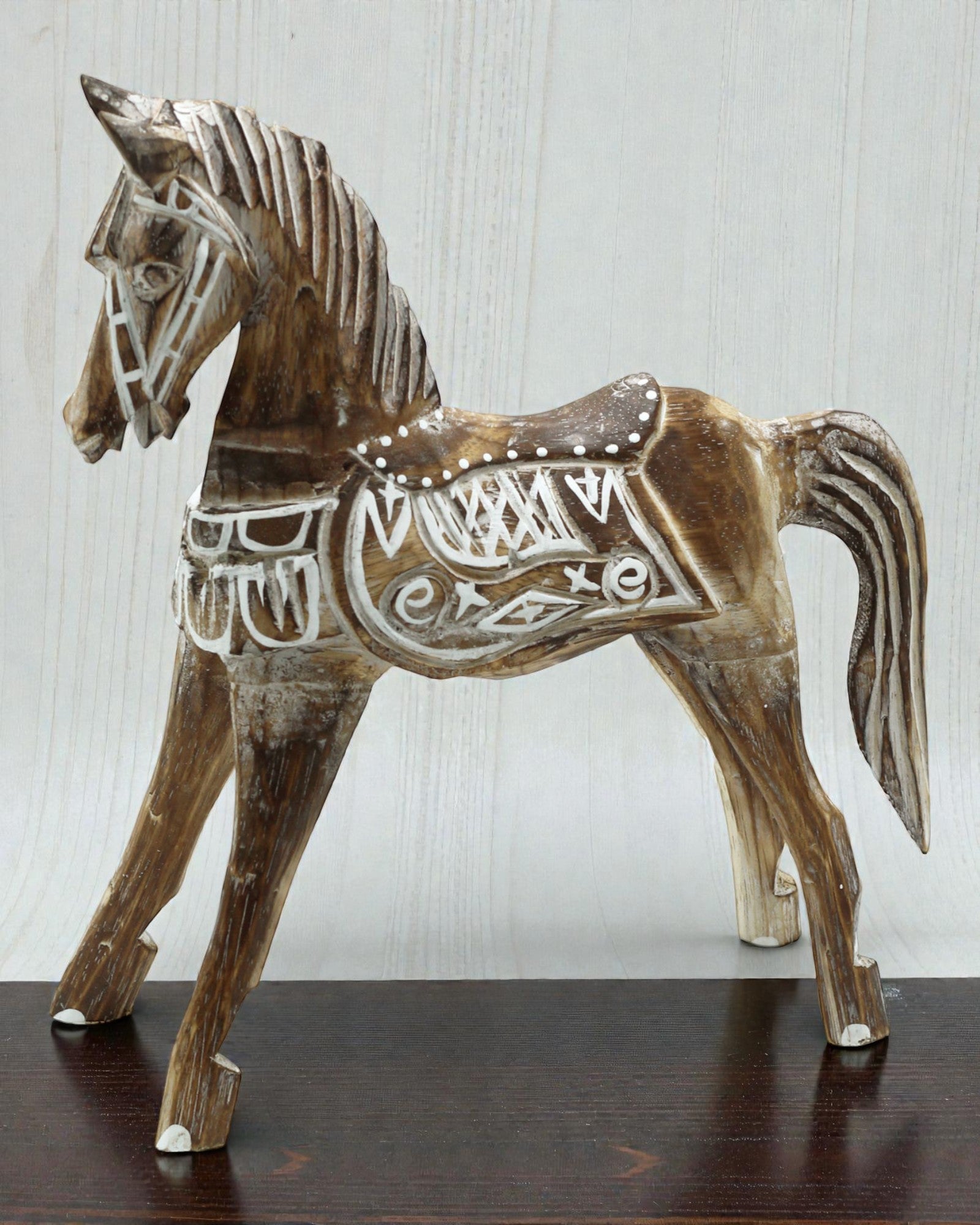 Stredný antický kôň 25 cm – klasická orientálna socha