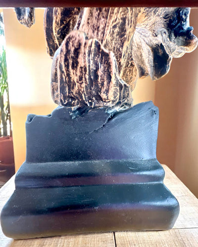 Statuetka Dekoracyjna "Duma Sawanny" – Figurka Głowy Słonia z możliwością grawerowania, na prezent