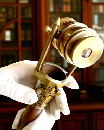 Laska Nawigator 2.0 z kompasem i ukrytą lunetą, możliwość personalizowania grawerem na prezent