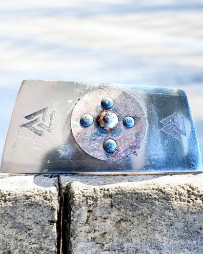 Mjölnir Kaldov – 33 cm, Ručne Kovaný Vikingský Kladivo s Možnosťou Gravírovania