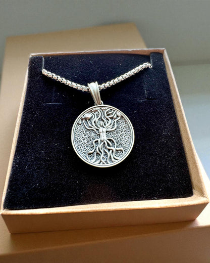 Amulet Stromu Života s Možnosťou Gravírovania - náhrdelník "Vitalita Prírody", personalizácia