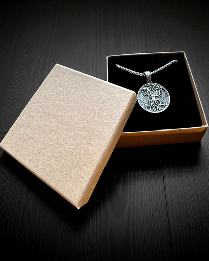 Amulet Stromu Života s Možnosťou Gravírovania - náhrdelník "Vitalita Prírody", personalizácia