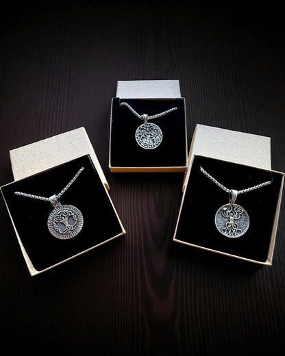 Amulet Stromu Života s Možnosťou Gravírovania - náhrdelník "Vitalita Prírody", personalizácia